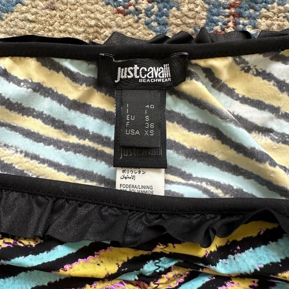 Just Cavalli Beachwear Y2K Halter Mini Dress XS - Picture 4 of 4